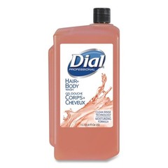 Dial Professional 04029 1L Hair & Body Wash Refill Bottle – Neutral (8/CT) New