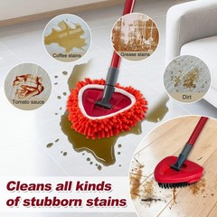 Chenille Mop Heads Replacements for Ocedar, Mop Replace Head for O Cedar Mops…