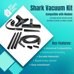 Shark Navigator & Lift Away Vacuum Long Flexible Hose 10′ Length (Read Below)