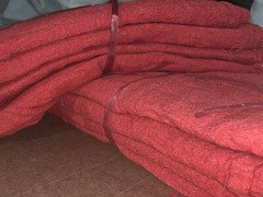 2500 new great mechanics shop rags towels Red jumbo 13″X14″