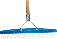 Efficient Carpet Rake with 18-Inch Wide Head – Perfect for Pet Hair Removal
