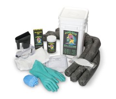 AABACO Universal Spill Kit in Compact Bucket Absorbing up to 40 Gallon, Spill…