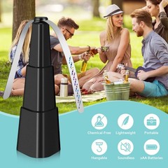 Fly Fans for Tables, Fan Outdoor Indoor Keep Flies Away, Black 4 Pack
