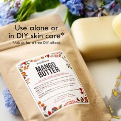 Mango Butter – Natural Skin and Hair Moisturizer – Use with Shea