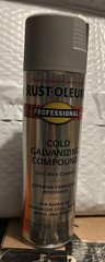 20 oz Rust-Oleum 7585838 Cold Gray Professional Galvanizing Compound Spray