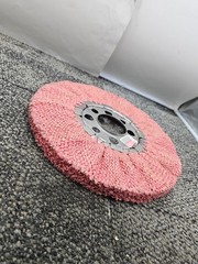 (QTY 3) 12″ Knitted Floor Buffer / Scrubber Pad Replacement Heavy Duty