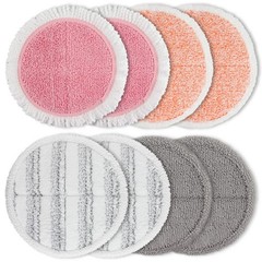 Bozdyru Spin Cordless Electric Mop Pads 6.5/6.3/6 Inch Steam/Electric Mop Pads