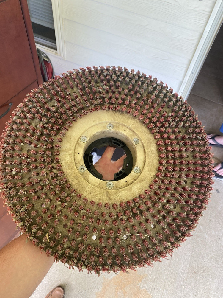 The Malish NP-7700 Multi-Purpose Disc Scrubbing Brush for Floor Scrubber/Buffer