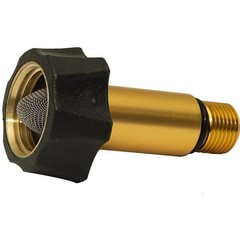 1 Pcs 7110166 Pressure Washer Pump Parts Water Inlet 3/8″ and “3/4, Gold