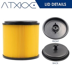 ATXKXE VCFS Replacement Filter for Vacmaster Standard Cartidge 2 pack, 2pack