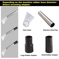 YSJWAER Carpet Vac Extractor Attachment-Tool – Cleaning Vacuum Clear Small