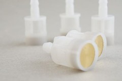 5 White Nylon Weighted Pressure Washer Chemical Strainer w/out Check Valve 3/8″