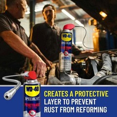WD-40 Specialist EZ-Reach Penetrant Spray 13.5 oz (3-Pack) Rust Remover NEW