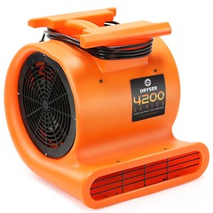 6 Air Mover Carpet Dryers 3 Speed 1 HP Stackable Floor Blower Drying Fan