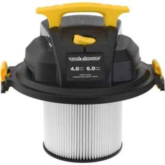 PRO-SOURCE 6 Gallon Wet/Dry Vacuum with Attachments