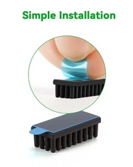 Nozzle Wiper Upgrade Kit Compatible with K1 Series 3D Printer Clean Nozzle