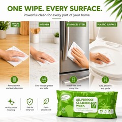 Air Jungles All Purpose Cleaning Wipes 70 70 Count (Pack of 1),
