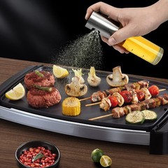 NORBASE Oil Sprayer for Cooking, 2 Pack Upgraded Olive Spray Transparent