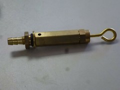 1pc Tank Solution Brass Valve (PULL up open) Shampoo Solution Tank carpet clean