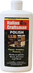 Granite and Marble Polish, Cleans and Protects, Italian Craftsman 16 oz (4 Pack)