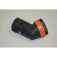 Ridgid 2-1/2 in Dusting Brush Attachment for Wet Dry Shop Vacuums Black U70