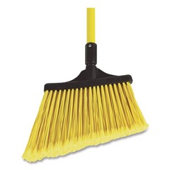 NCP 91355 57″ Overall Length Angle Broom w/ Fiberglass Handle – Yellow/Black New
