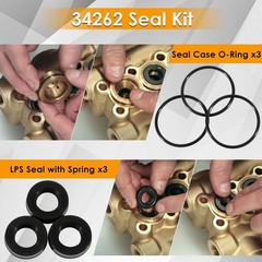 34262 Seal Kit for Cat Pump 66DX 6DX Pressure Washer Pump 66DX40G1I 6DX35G1I