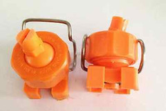 10pcs Spraying 1” Clip-Eyelet spray sector nozzle Adjustable spherical clamp