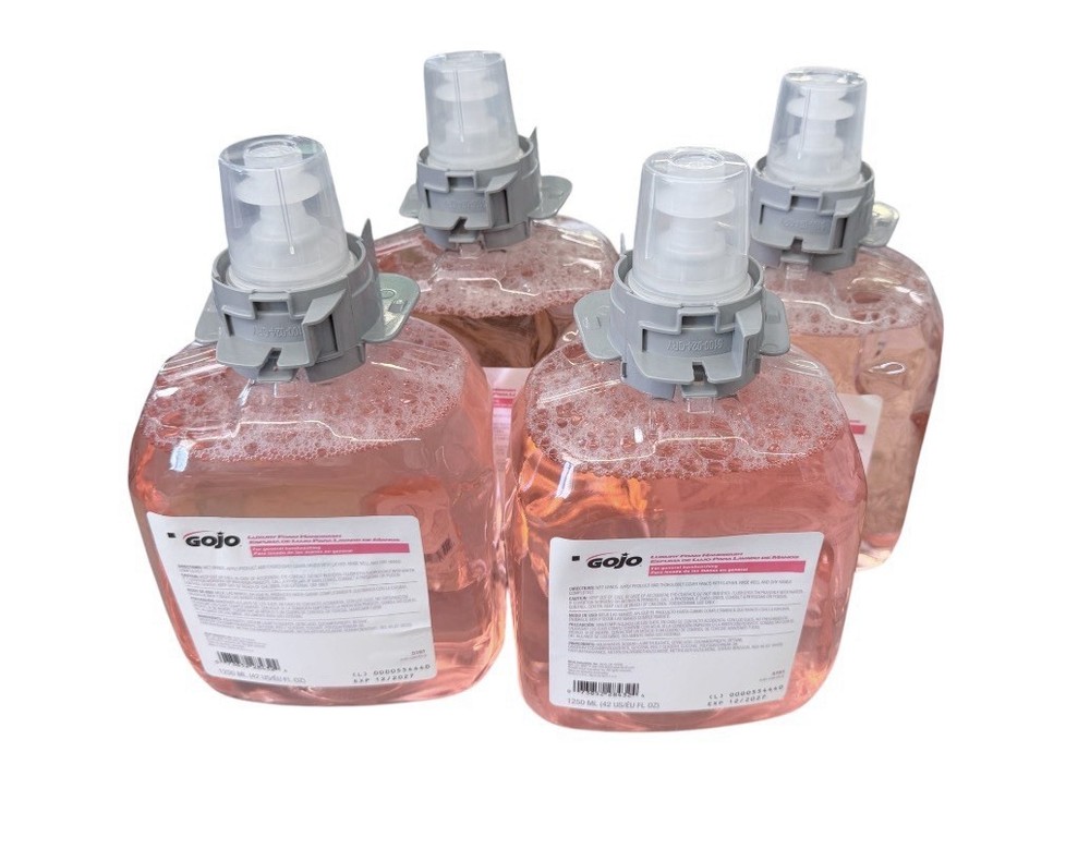 GOJO 5161 5161-L00-ES-B Luxury Foam Handwash Exp 12/2027 Box W/4 PCs