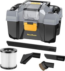 20V Cordless Vacuum – Wet & Dry, 2.6 Gallon Capacity…