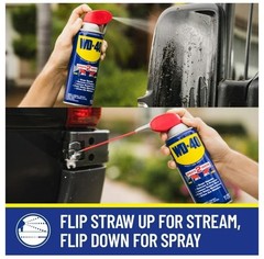 WD-40 Multi-Use Product Lubricant Spray with Smart Straw, 12 oz.