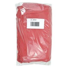 New Cotton Shop Towels, Red, 12 In X 12 In, Pk25, 21820