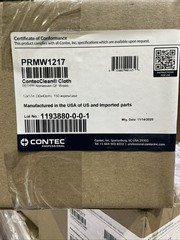 Contec PRMW1217 PET/PP Nonwoven QF Cleaning Wipes 12x17in 150 Multi-Surface