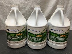 Lot (3) Gallon Avmor RESIN8 XTRA Heavy Duty Resin Cleaner