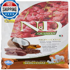 N&D Farmina Natural Delicious Quinoa Functional Skin And Coat Venison Coconut