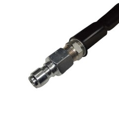 Proven Part 100FT. 3/8″ Pressure Washer Hose 4500PSI Gray With Quick Connects