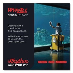 WypAll 03086 10 in. x 9.8 in. POP-UP Box L30 Towels – White (1200/Carton) New