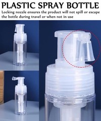AKOAK 1 Pack 110ml Portable Detachable Travel Spray 3.7 Ounces, Transparent