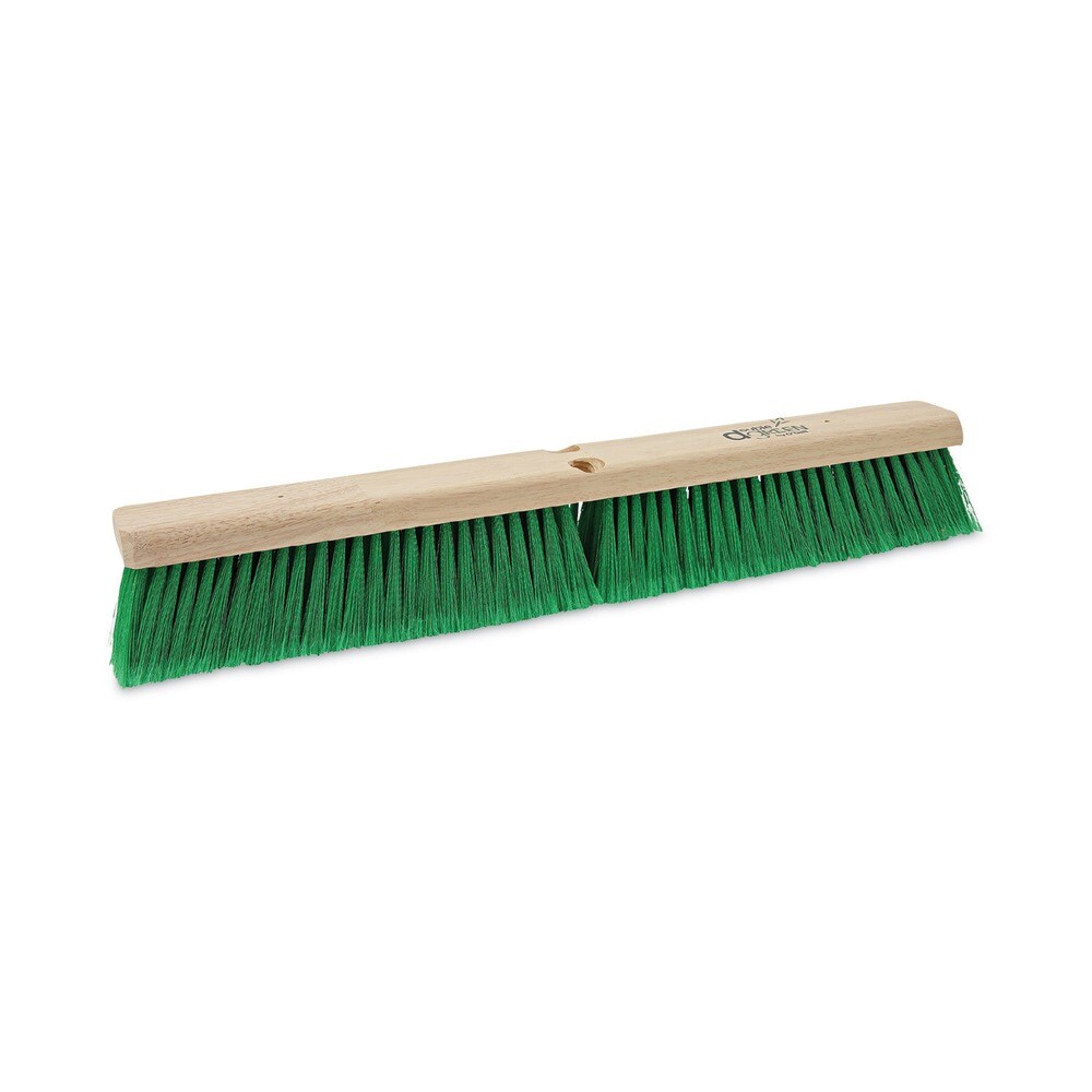 Boardwalk 20724 3″ Flagged Recycled PET Plastic Bristle 24″ Floor Broom Head New