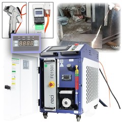 Continuous Wave Large Wide Handheld RECI Laser Cleaner Rust Remover w 5m Cable