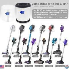 Premium High-Efficiency Filter Set for INSE N5S, N5T, S6T, S6P, Pro S610 – 6