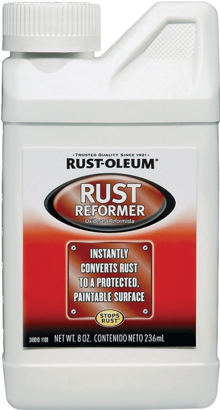 Rust-Oleum Automotive 248659 8-Ounce Rust Reformer Bottle, Black