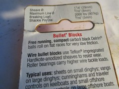 Harken 29mm Single Bullet Block Model 082 small