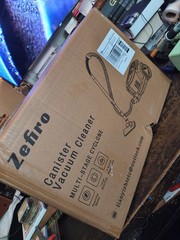 Zefiro Max 1600W Multi-Surface Bagless Canister Vacuum Cleaner 40Kpa Suction