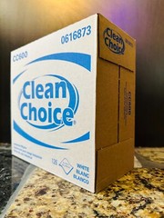 Clean Choice Industrial Wipers Janitorial Wipes White 126 CC600 – Lots of 2