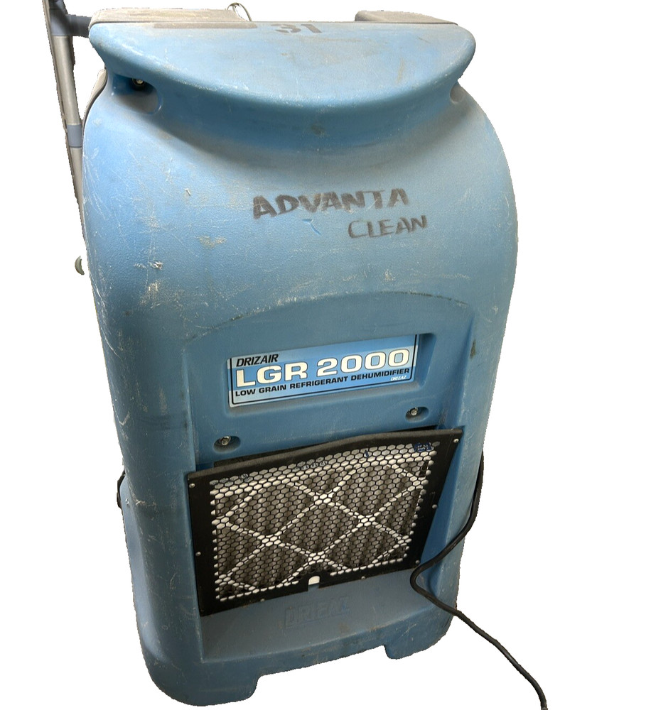 Dri-Eaz LGR 2000 DrizAir Commercial Dehumidifier F232 Low Grain Portable