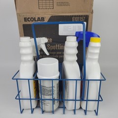 Ecolab Revitalize #6101157 Carpet Spot Cleaning Kit Grease Gum Odor Eliminator+