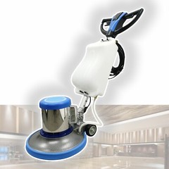 110V 17″ Carpet/Floor Polisher Cleaning Machine Brush Machine Scrubber ≤54DB