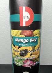 Vtg Big D Industries Aerosol Room Deodorant Spray Freshener 15oz #431 Mango Bay