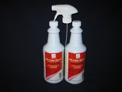 TWO {2} SPARTAN TB-CIDE QUAT QUART BOTTLES NON-ACID CLEANER–FREE SHIP-BIN 7